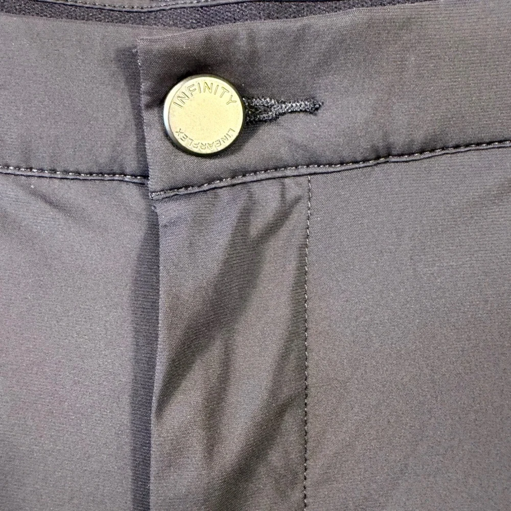Infinity Linearflex Mens Navy Blue Performance Golf Shorts Stretch Size 34